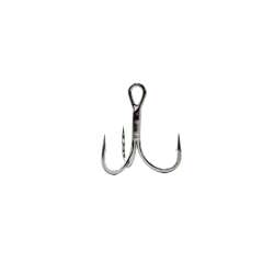 Captain 338 Üçlü İğne Sahte Balık İçin 100lü Kutu Black Nikel - 2