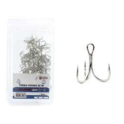 Captain 338 Üçlü İğne Sahte Balık İçin 100lü Kutu Nikel - Captain