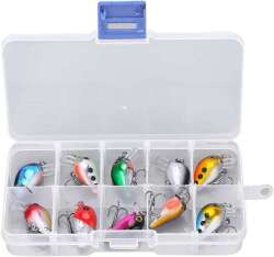 Captain 3397 Lure SET 5cm Floating 10lu Maket Balık Seti - Captain