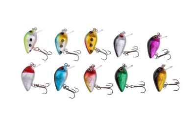 Captain 3397 Lure SET 5cm Floating 10lu Maket Balık Seti - 6