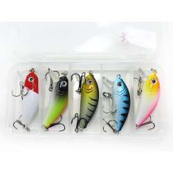 Captain 3399 Lure SET 45cm Floating 5li Maket Balık Seti - 2