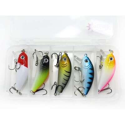 Captain 3399 Lure SET 45cm Floating 5li Maket Balık Seti - 2