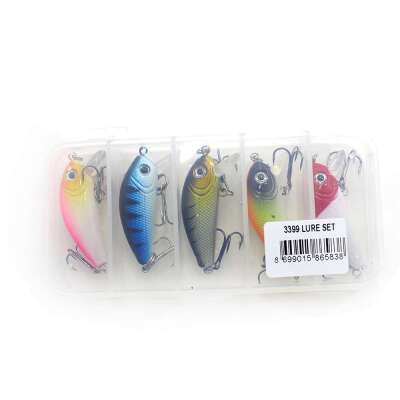 Captain 3399 Lure SET 45cm Floating 5li Maket Balık Seti - 3
