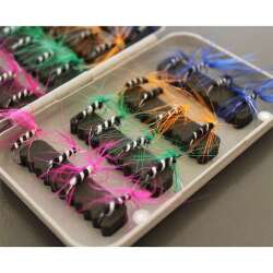 Captain 3453 Trout Fly Sinek Assortment Alabalık Yemi 32li Mix Set - Captain