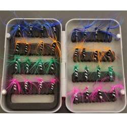 Captain 3453 Trout Fly Sinek Assortment Alabalık Yemi 32li Mix Set - 2