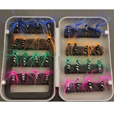 Captain 3453 Trout Fly Sinek Assortment Alabalık Yemi 32li Mix Set - 2