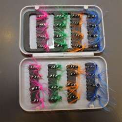 Captain 3453 Trout Fly Sinek Assortment Alabalık Yemi 32li Mix Set - 3