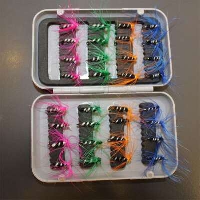 Captain 3453 Trout Fly Sinek Assortment Alabalık Yemi 32li Mix Set - 3
