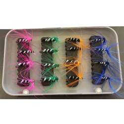Captain 3453 Trout Fly Sinek Assortment Alabalık Yemi 32li Mix Set - 5