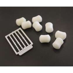 Captain 3497 Dumbell White Color 8li Paket Sazan Yemi - 2