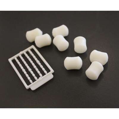 Captain 3497 Dumbell White Color 8li Paket Sazan Yemi - 2