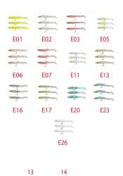 Captain 3526 Eel Fish 5cm Silikon Zargana Suni Yem 3lü Paket - Captain