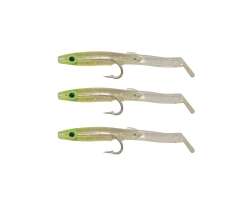 Captain 3526 Eel Fish 5cm Silikon Zargana Suni Yem 3lü Paket - 10