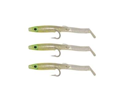 Captain 3526 Eel Fish 5cm Silikon Zargana Suni Yem 3lü Paket - 10