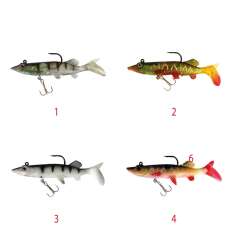 Captain 3546 Steady Pike Soft 10cm Turna Silikonu Suni Balık - 6