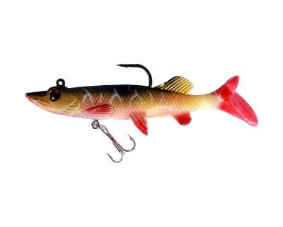 Captain 3547 Steady Pike Soft 12cm Turna Silikonu Suni Balık - 4