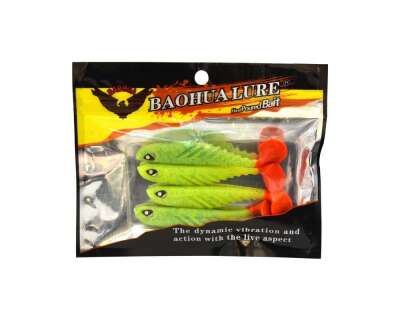 Captain 3557 Viper Soft 85cm Levrek Silikonu 4lü Paket Silikon Yem - 1