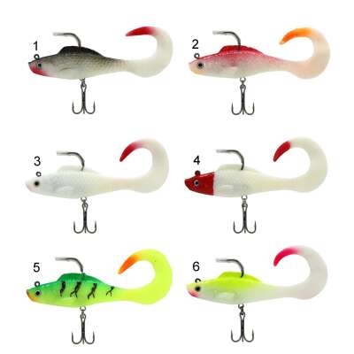 Captain 3559 Pencil Soft 10cm Levrek Silikonu 3lü Suni Balık - 5