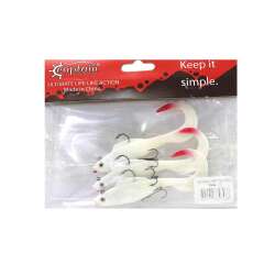 Captain 3559 Pencil Soft 10cm Levrek Silikonu 3lü Suni Balık - 1