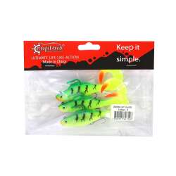 Captain 3559 Pencil Soft 10cm Levrek Silikonu 3lü Suni Balık - 3