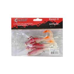 Captain 3559 Pencil Soft 10cm Levrek Silikonu 3lü Suni Balık - 7