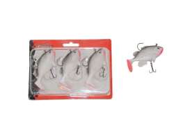 Captain 3563 Orient Soft 9cm Levrek Silikonu 3lü Set Suni Balık - 3