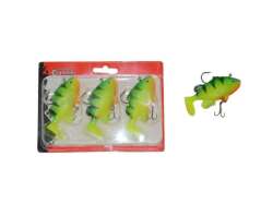 Captain 3563 Orient Soft 9cm Levrek Silikonu 3lü Set Suni Balık - 5