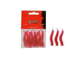 Captain 3564 Ajibishi Silk Worm 55cm LRF Silikon Yem 8li Set - 2