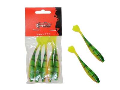 Captain 3566 Pencil Duck 9cm Levrek Silikonu 5li Paket Suni Yem - 2