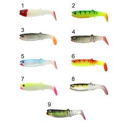 Captain 3569 Style Soft 10cm Levrek Silikonu 5li Paket Suni Yem - Captain