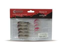 Captain 3571 Taifun Soft 10cm Levrek Silikonu 5li Paket Suni Yem - 4