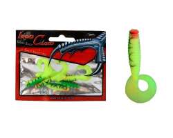 Captain 3572 Little Smart Soft 4cm Levrek Silikonu 5li Paket Suni Yem - 6