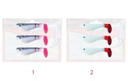 Captain 3573 Junior Killer Soft 5cm Levrek Silikonu 3lü Paket Suni Yem - Captain