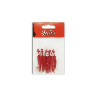 Captain 3593 Octopus Pride 5cm Ahtapot Sübye 5li Paket Suni Yem - 31