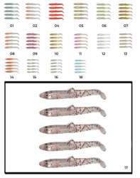 Captain 3595 Elegant 35cm Silikon Zargana 5li Paket Suni Yem - 4