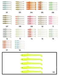 Captain 3596 Elegant 55cm Silikon Zargana 5li Paket Suni Yem - 1