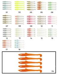 Captain 3596 Elegant 55cm Silikon Zargana 5li Paket Suni Yem - 15