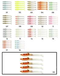 Captain 3596 Elegant 55cm Silikon Zargana 5li Paket Suni Yem - 16