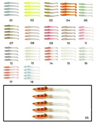 Captain 3596 Elegant 55cm Silikon Zargana 5li Paket Suni Yem - 16