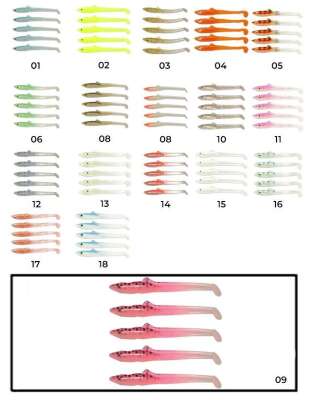 Captain 3596 Elegant 55cm Silikon Zargana 5li Paket Suni Yem - 11