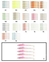 Captain 3596 Elegant 55cm Silikon Zargana 5li Paket Suni Yem - 10