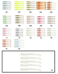 Captain 3596 Elegant 55cm Silikon Zargana 5li Paket Suni Yem - 6