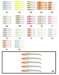 Captain 3596 Elegant 55cm Silikon Zargana 5li Paket Suni Yem - 30