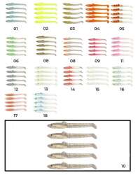 Captain 3596 Elegant 55cm Silikon Zargana 5li Paket Suni Yem - 28