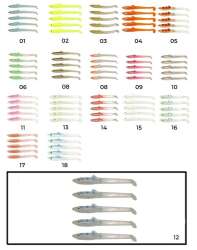 Captain 3596 Elegant 55cm Silikon Zargana 5li Paket Suni Yem - 26