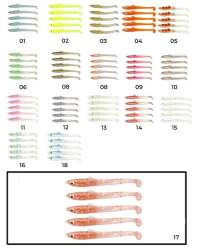 Captain 3596 Elegant 55cm Silikon Zargana 5li Paket Suni Yem - 21