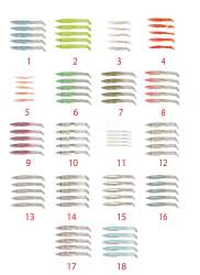 Captain 3597 Elegant 75cm Silikon Zargana 5li Paket Suni Yem - Captain