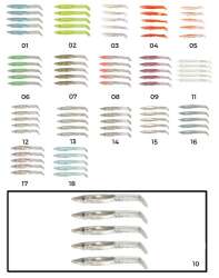 Captain 3597 Elegant 75cm Silikon Zargana 5li Paket Suni Yem - 28