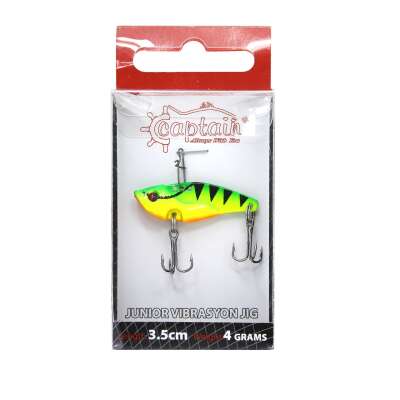Captain 3609 Junior Metal Vibrasyon 4gr Jig Suni Yem - 3