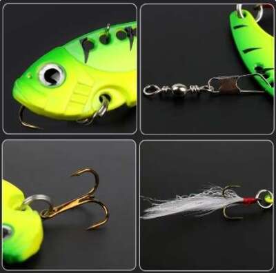 Captain 3618 Hummer Metal Vibrasyon 7gr Suni Yem - 6